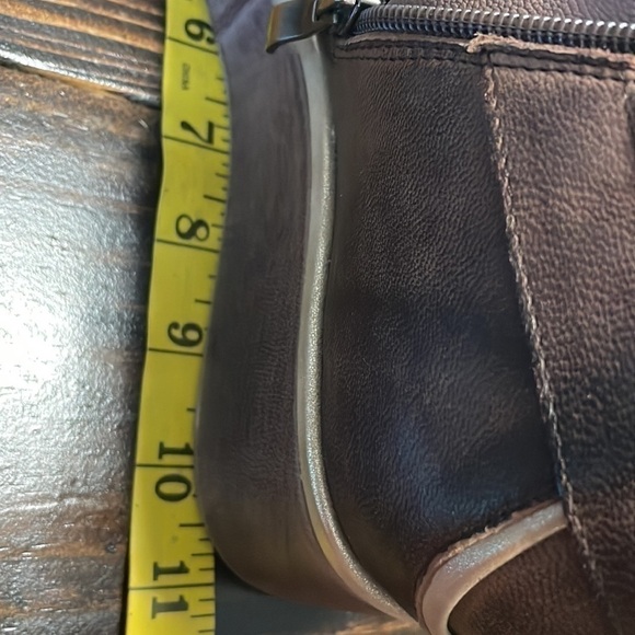 𝅺🦚Host Pick🦚Anthropologie Buckled Soft Leather Pointy Toe Ankle Bootie - Picture 10 of 10